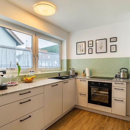 Ferienwohnung Am Enzufer Mit Balkon In Bad Wildbad Im Schwarzwald Dış mekan fotoğraf