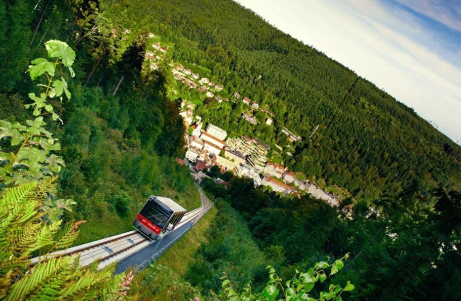 Ferienwohnung Am Enzufer Mit Balkon In Bad Wildbad Im Schwarzwald Dış mekan fotoğraf
