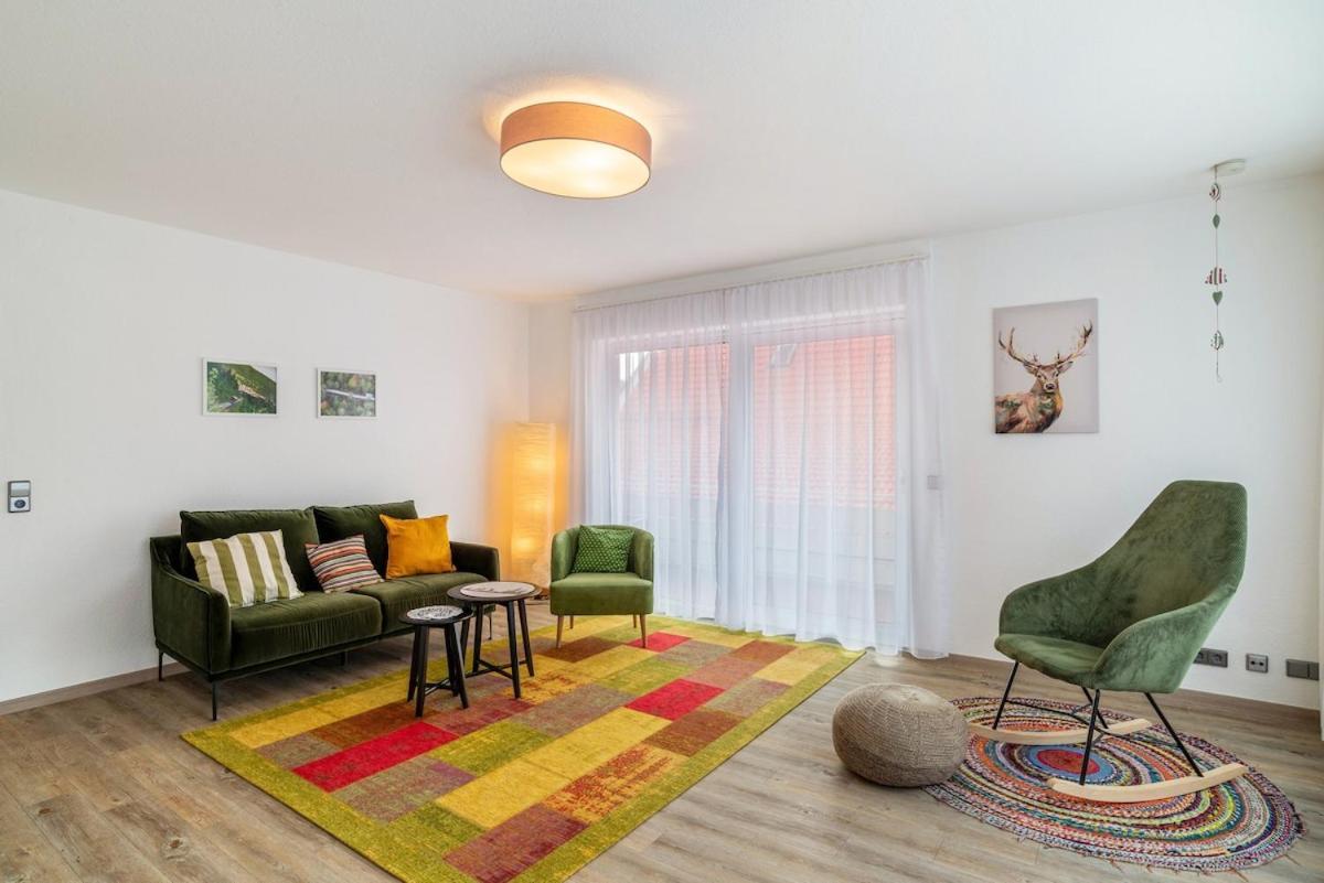 Ferienwohnung Am Enzufer Mit Balkon In Bad Wildbad Im Schwarzwald Dış mekan fotoğraf